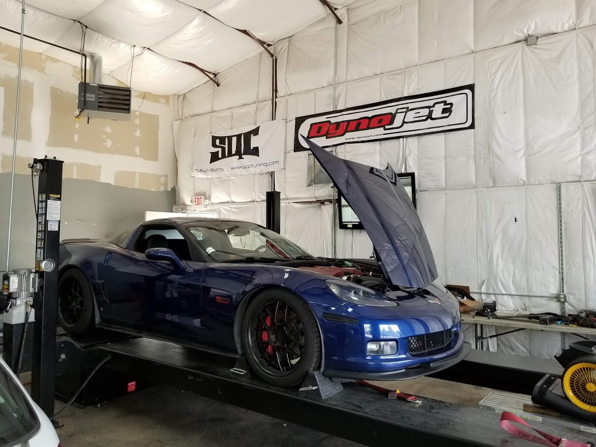 Darrel' Corvette Supercharged
